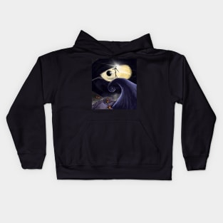 The ghost before Christmas Kids Hoodie